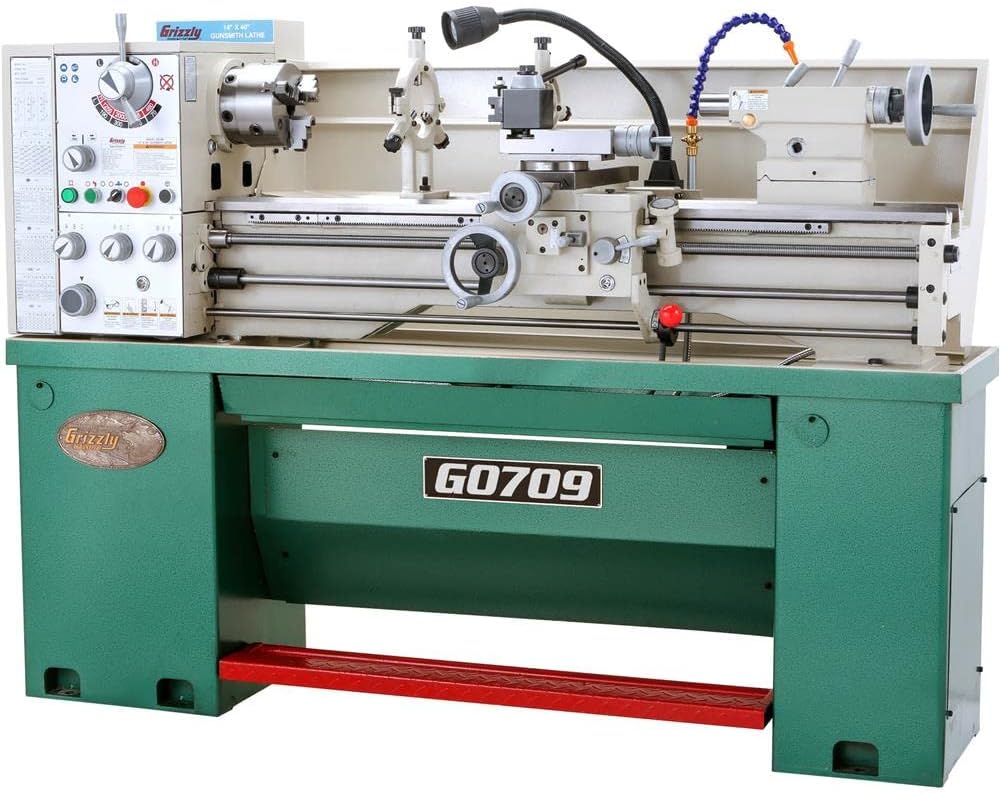 Grizzly Industrial G0709-14″ x 40″ Gunsmith Gearhead Metal Lathe – B006SJIBW6