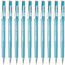 Hauser UV Gel Pen Wallet Pack | Ensures Smoothness & Durability | Waterproof Ink For Smooth & Smudge Free Writing | Blue Ink, Pack of 10 Pens