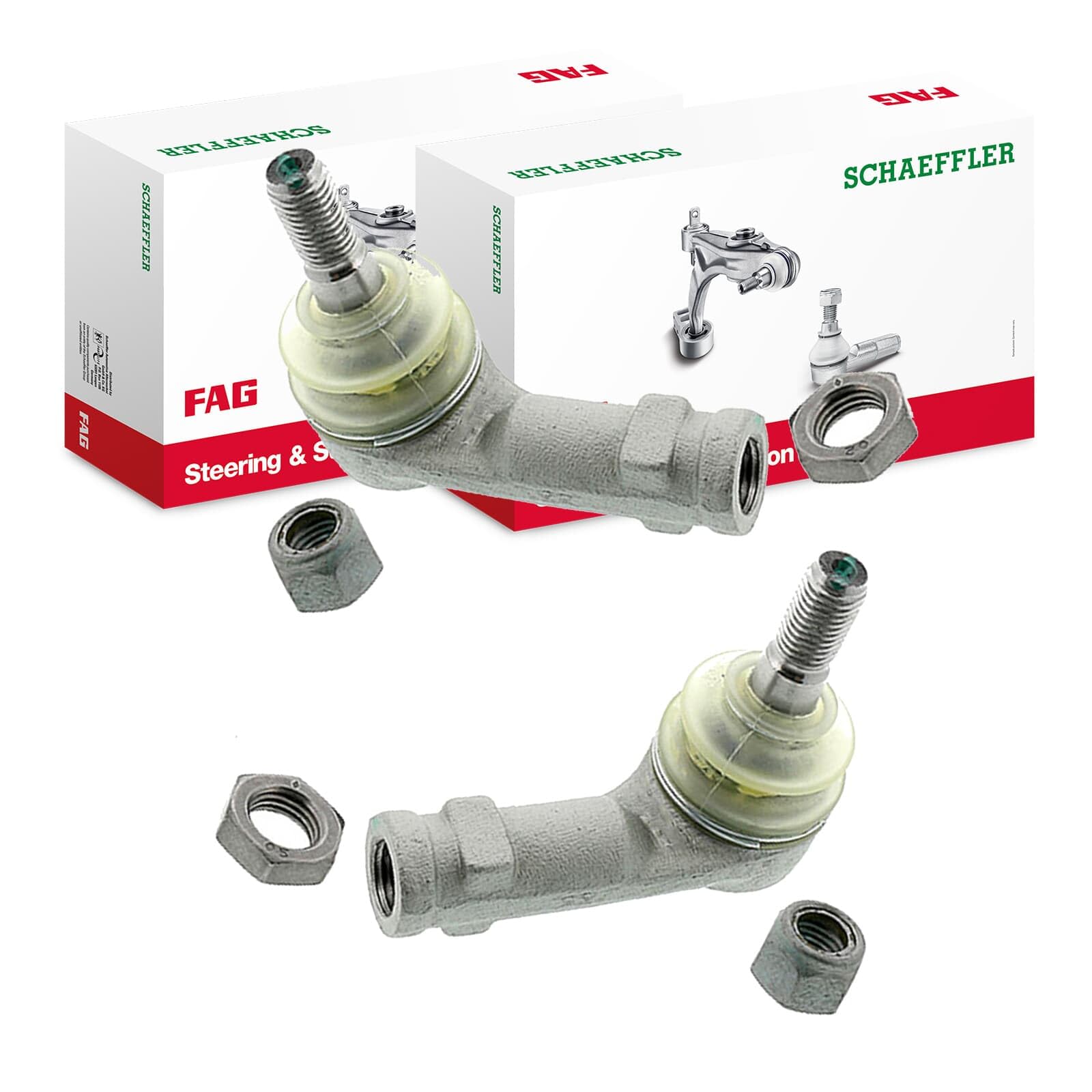 BandelOne enthält 2x Schaeffler FAG Spurstangenkopf links+rechts passend für Arosa Cordoba