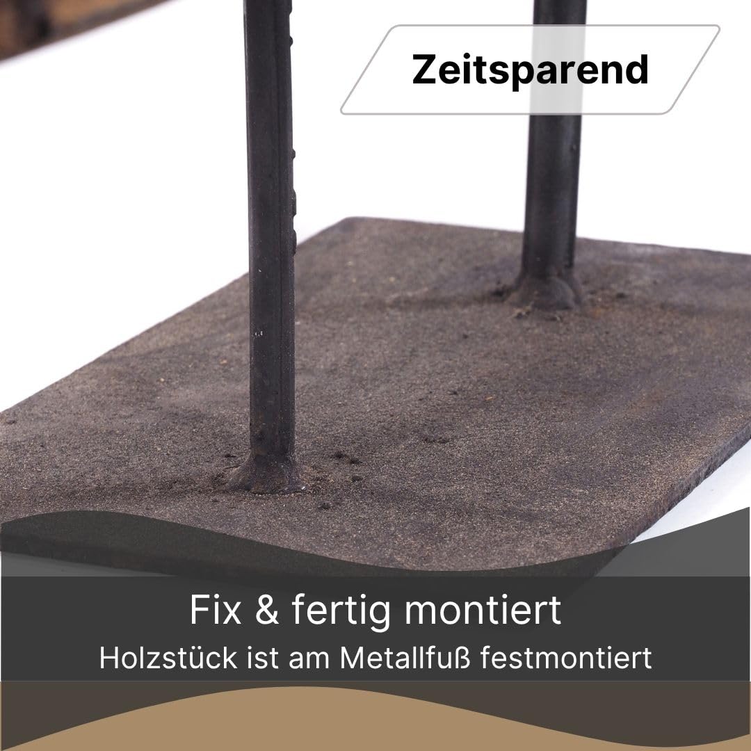 DESIGN DELIGHTS RUSTIKALER Vintage KERZENSTÄNDER Castle 60