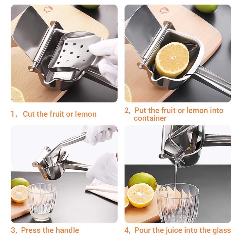 Spremiagrumi Manuale Per Limoni - Verde, Robusto E Facile Da Usare - Foto 4