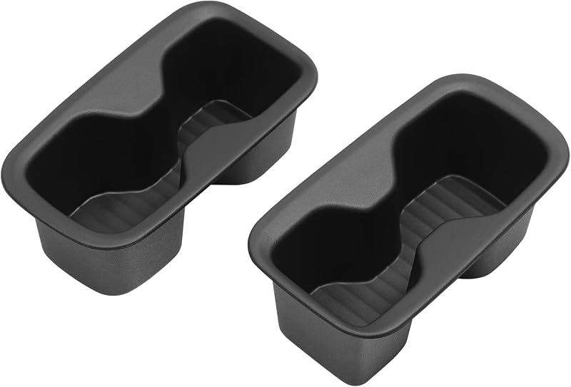 Suporte de copo lateral da porta da 2ª fileira LUCKEASY para Hyundai Santa Fe 2024–2026 – 2 unidades