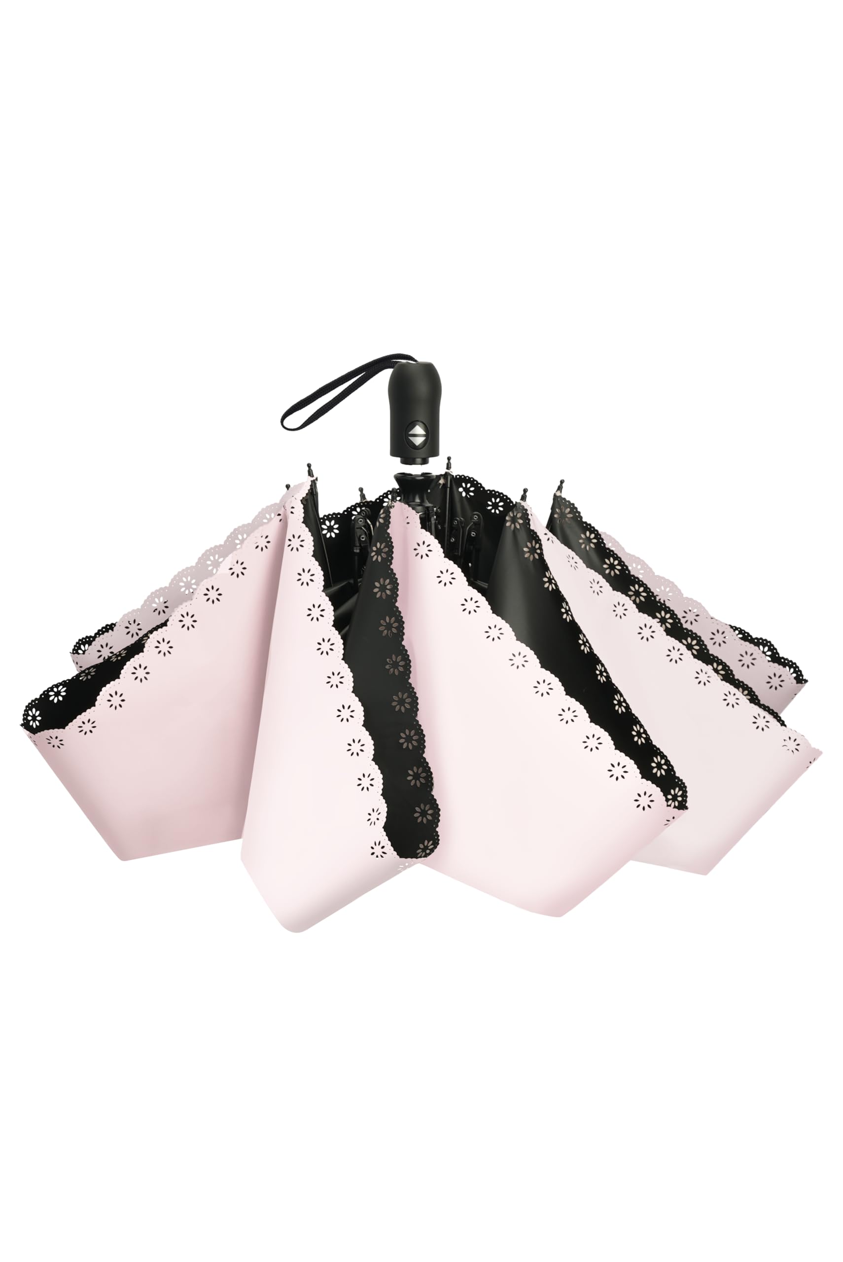 Shishivera Folding Umbrella, Sun Umbrella, UV Protection, 100% Light Blocking, Folding, One-Touch Automatic Open/Close, Durable, Lightweight, Completely Light Blocking, Folding Umbrella, For Both : Ho