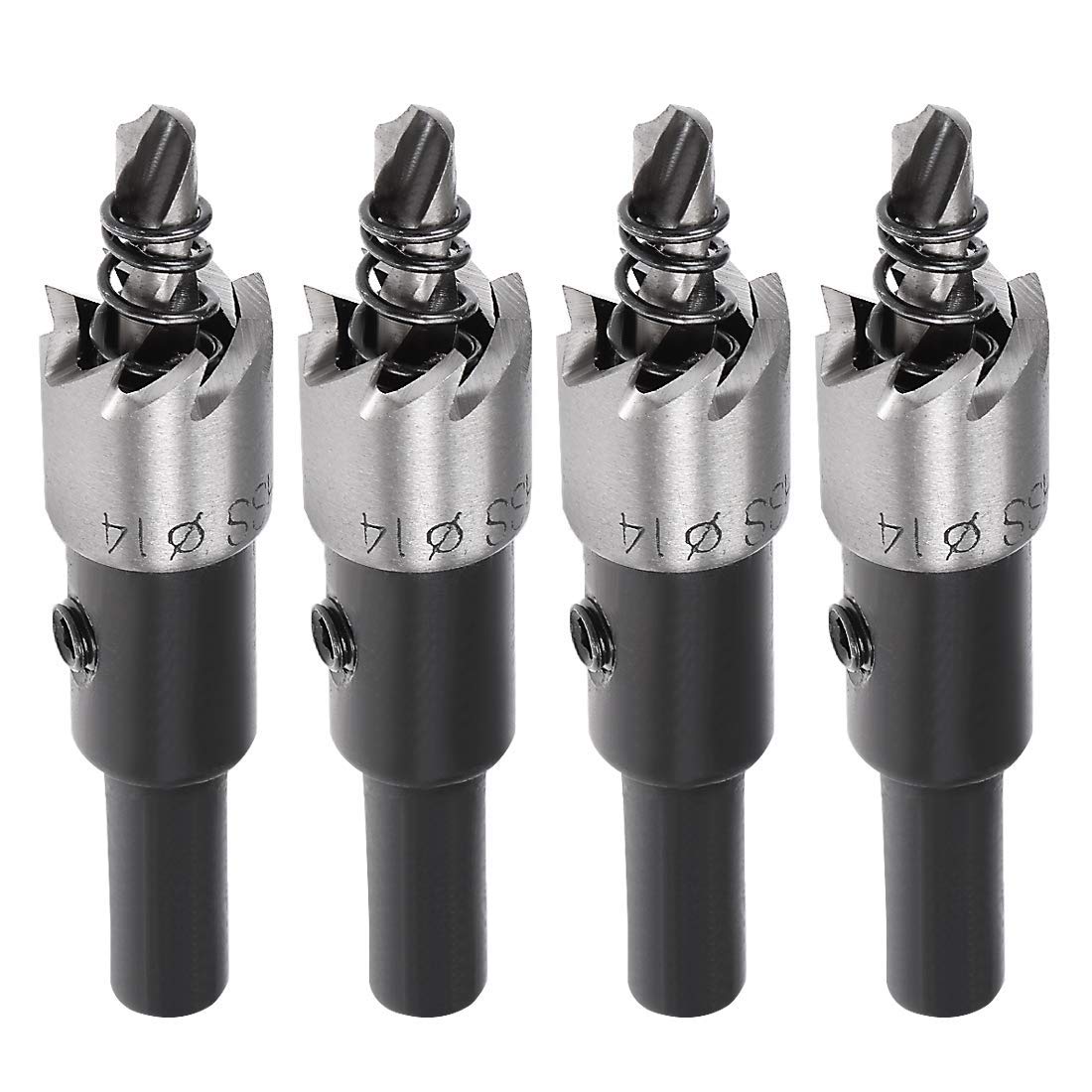 UPTODATETOOLS 4 Pcs 14mm HSS Hole Saw High Speed Steel HSS Drill Bit Hole Saw for Metal Alloy Wood (B0D8FCM9L3) Amazon Price History, Amazon Price Tracker