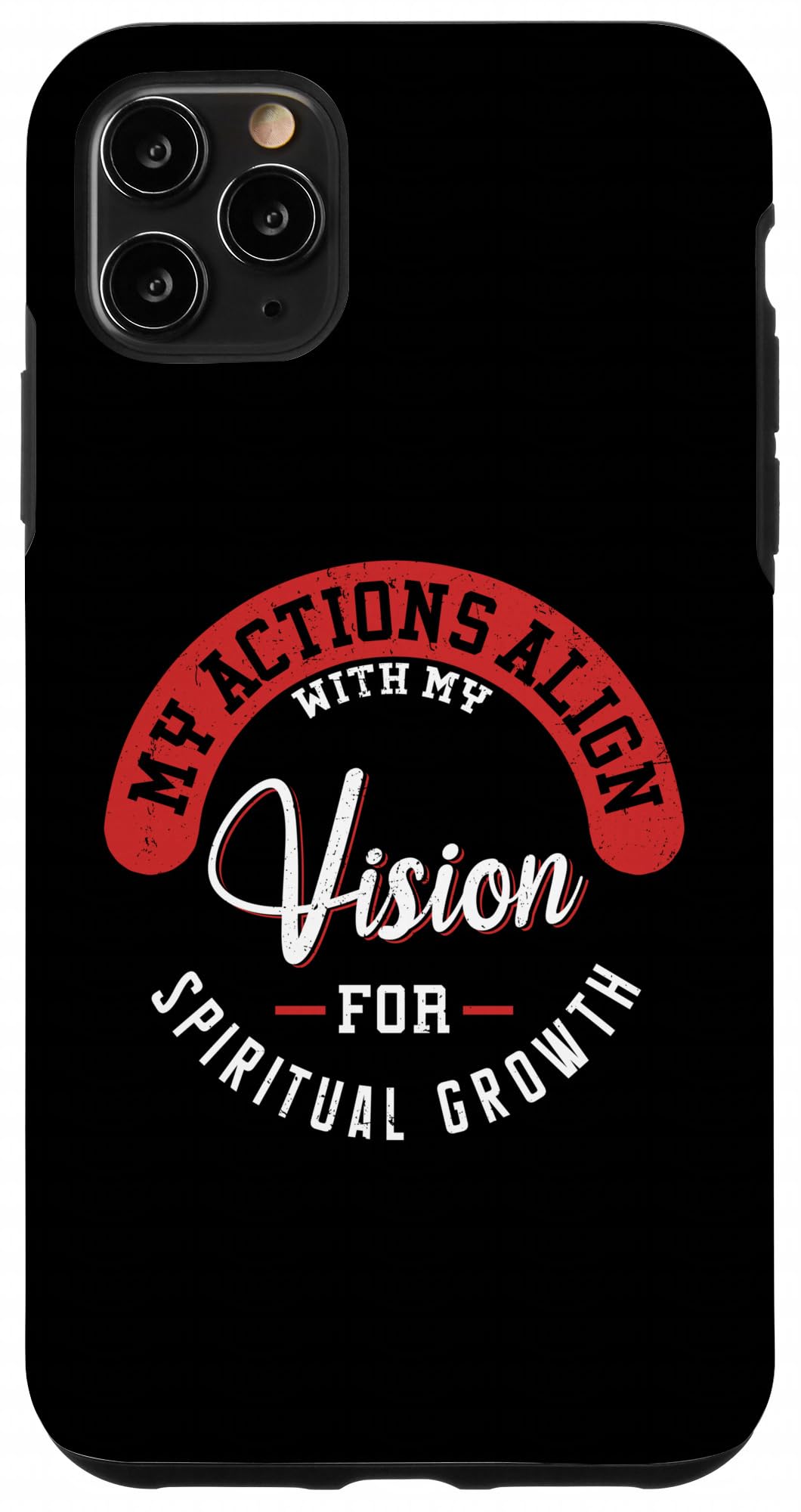Coque iPhone 11 Pro Max consciente pour croissance spirituelle