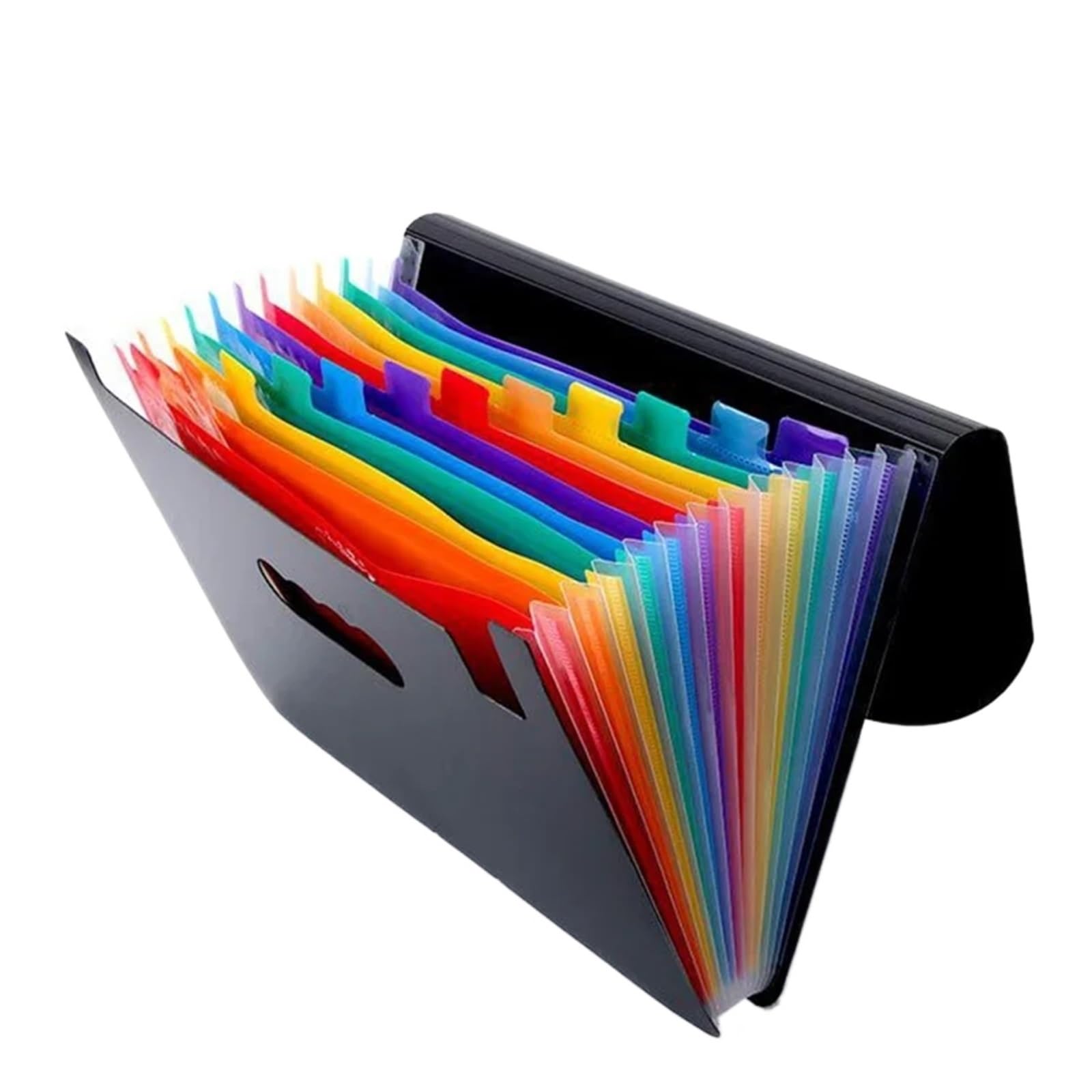 Classeurs en AccordéOn Lot de 2 Chemises Extensibles, Organiseur de Documents Format A4, classeur accordéon Portable, Rangement de Bureau for l'école