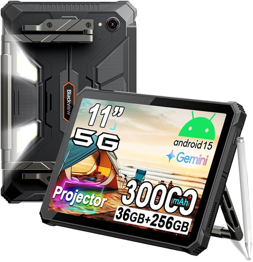Blackview Active 12 Pro 5G 256GB 本体 Amazon.com : Blackview Active 12 PRO 5G Projector Tablet, Android