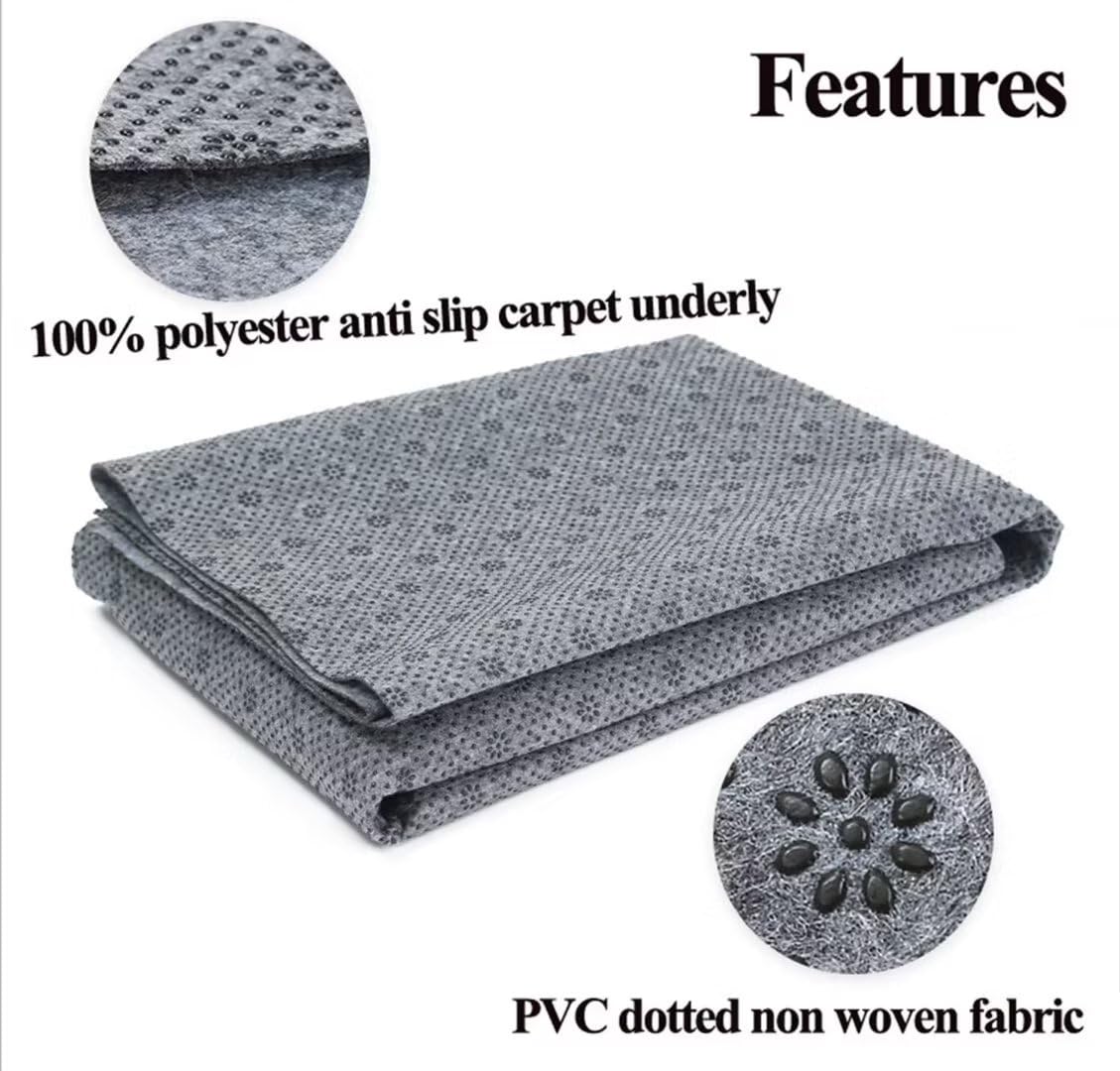 Tissu de support final pour tapis, tissu de support antidérapant pour tapis à touffeter, tissu textile mixte en coton et polyester, tissu à touffeter/tissu de tapis, tissu à tricoter gris blanc, tiss