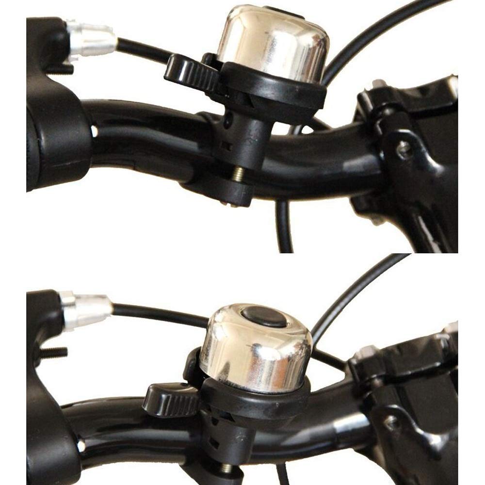 Fahrradklingel Fahrradhupe Fahrradklingel Fahrradklingel 2er Pack Mini Fahrradzubehör Laut Kupfer Fahrradhupe Ring Herren Damen Kinder Mädchen Jungen Laut Lang Klarer Klang