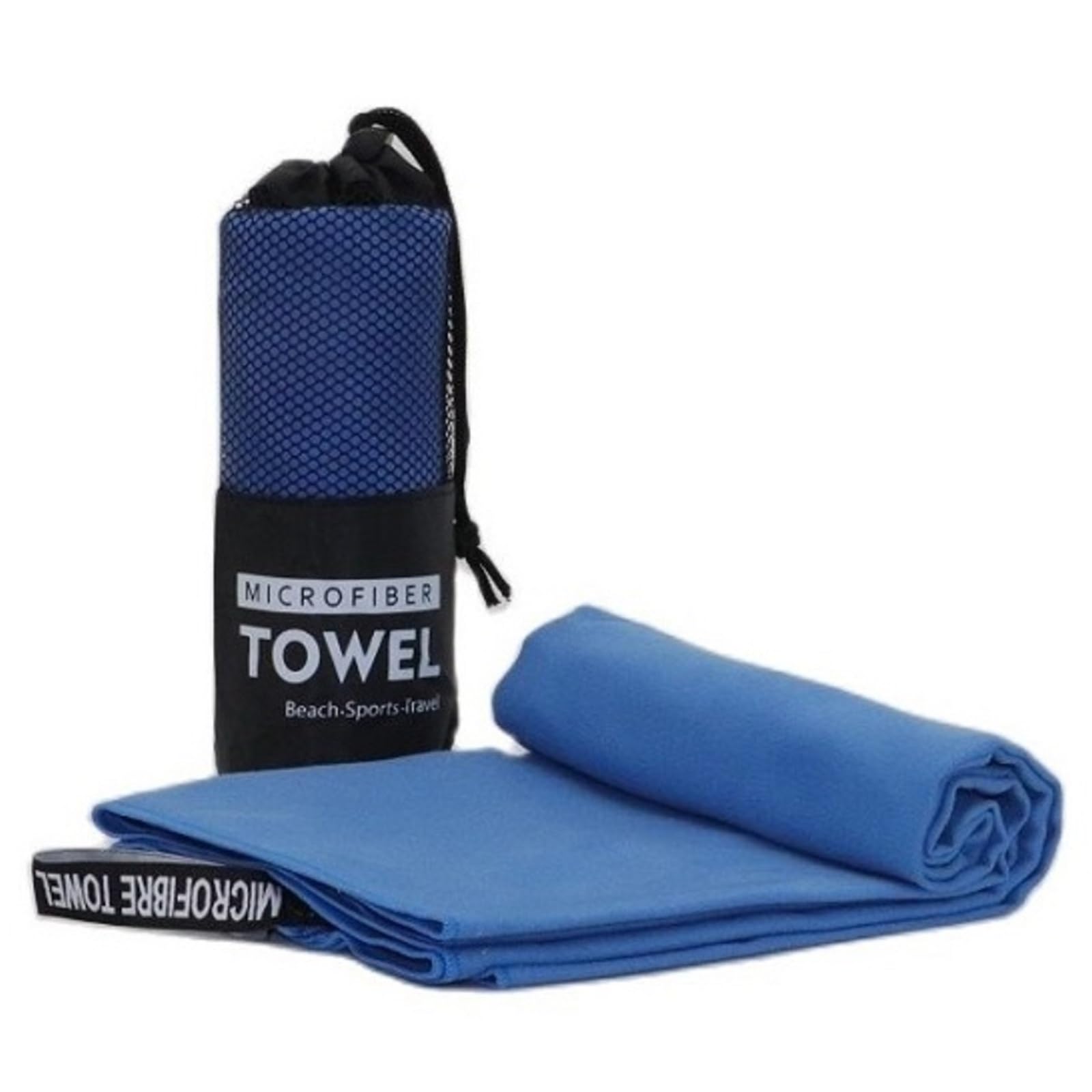 GMEqfhpOPS Camping Towels Super Absorbent Fast Drying Microfiber Travel Towel Quick Dry Ultra Soft Compact Gym Towel for Swimming Beach Towels Bath(Sky Blue,76x152cm)