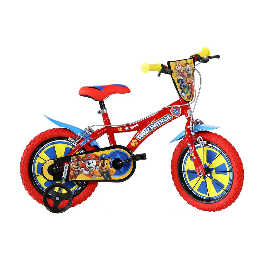 Paw Patrol Dino Bikes Bicicletta Bambino 14 Pollici