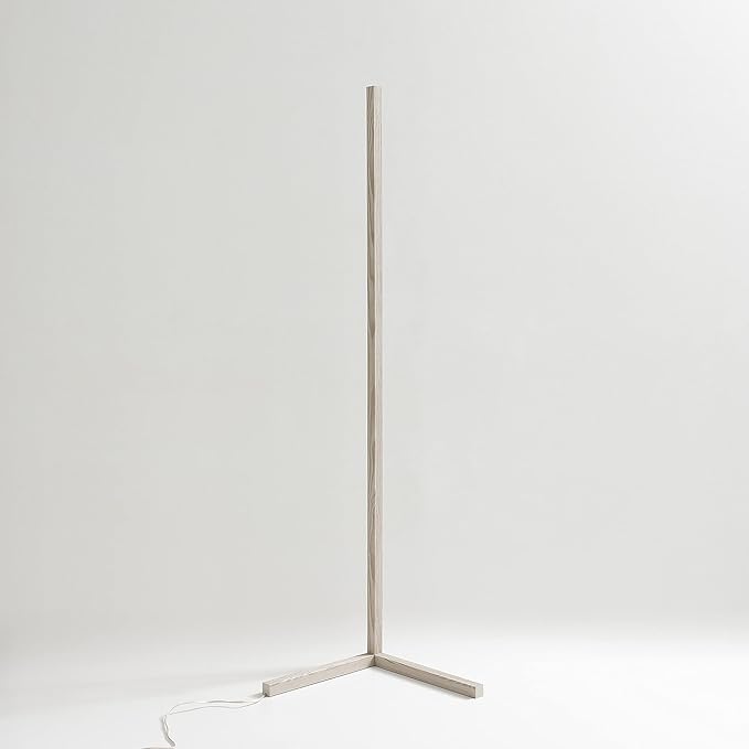 ARHome ARHome Staande lamp, 160 x 40 x 40 cm, essencrème, warm licht, gemaakt in Italië