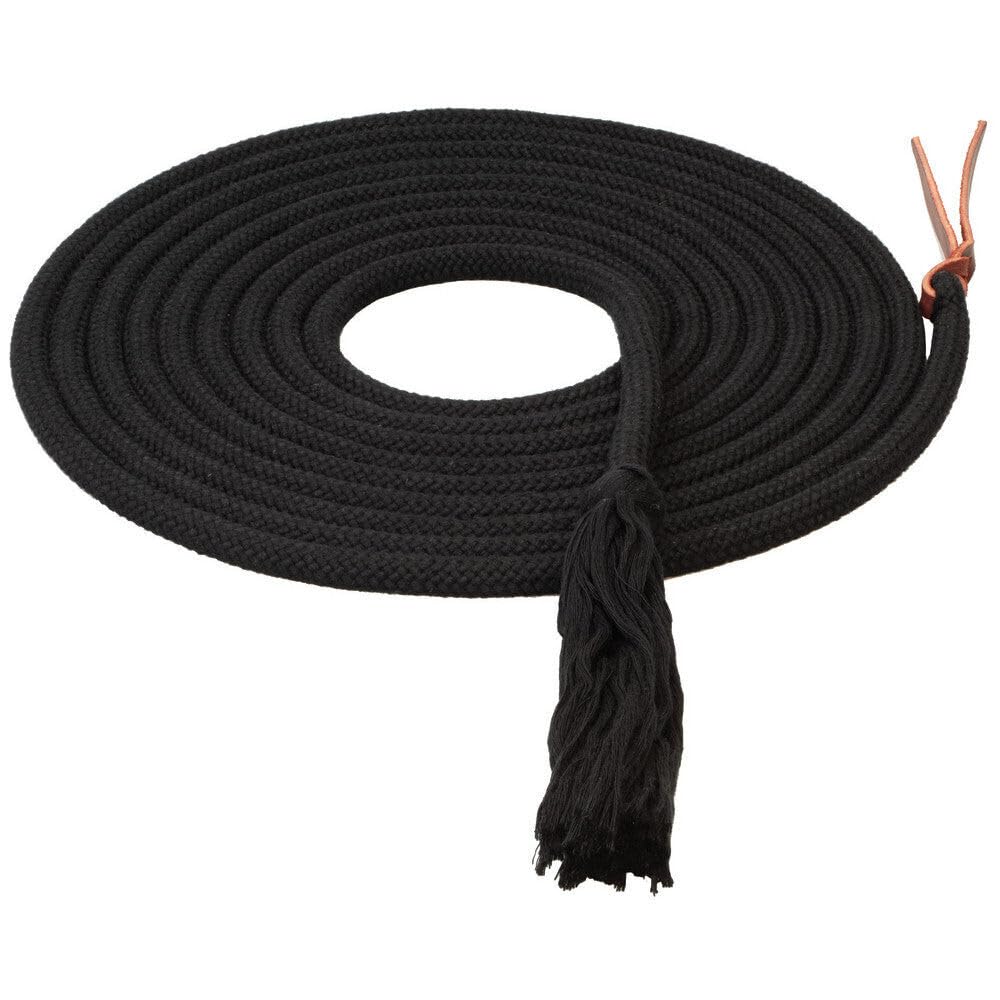 Weaver Leather EcoLuxe Round Mecate, Brown/Black, 1/2" W x 22' L