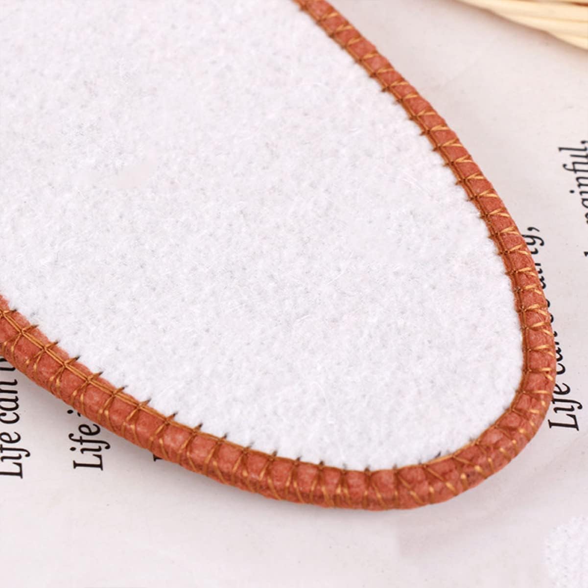 5Pairs Thickened Warm Alpaca Wool Shoe Inserts Absorbent Winter Insoles for Men and Women Comfortable Cushions for Sports and Daily Use Keeps Feet Warm - Image 5