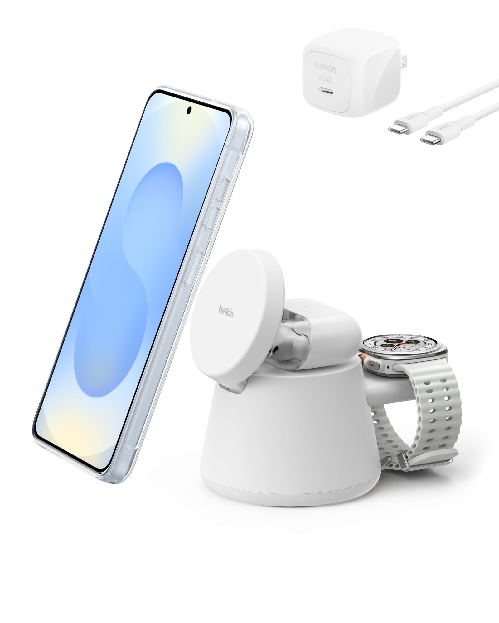 Amazon.co.jp: 【Amazon.co.jp限定】Belkin Qi2認証 25W 3in1