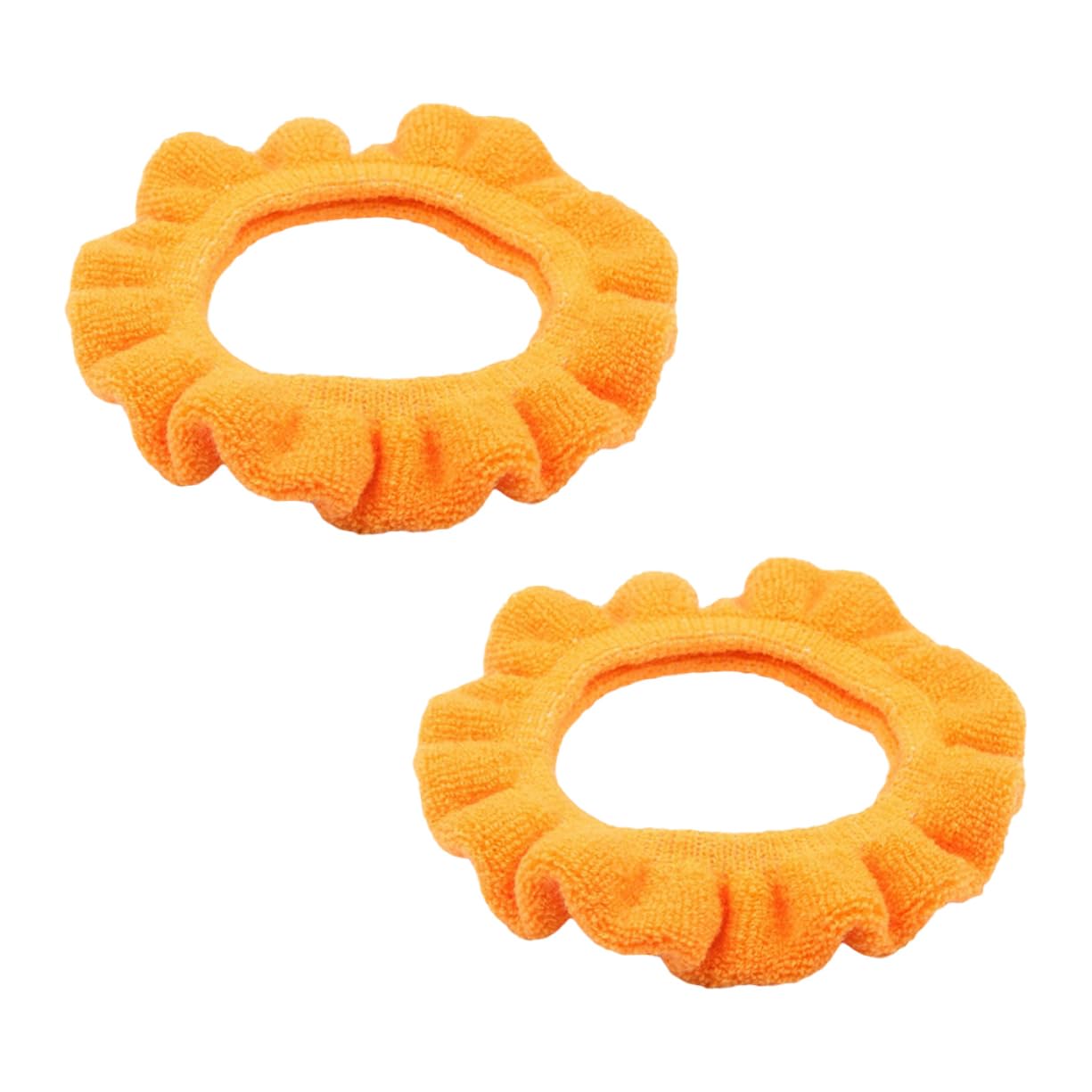 Ciieeo Toilet Seat Lid Cover Pad 2pcs Acrylic Seat Cushion Anti-Slip Comfortable for Toddlers Adults