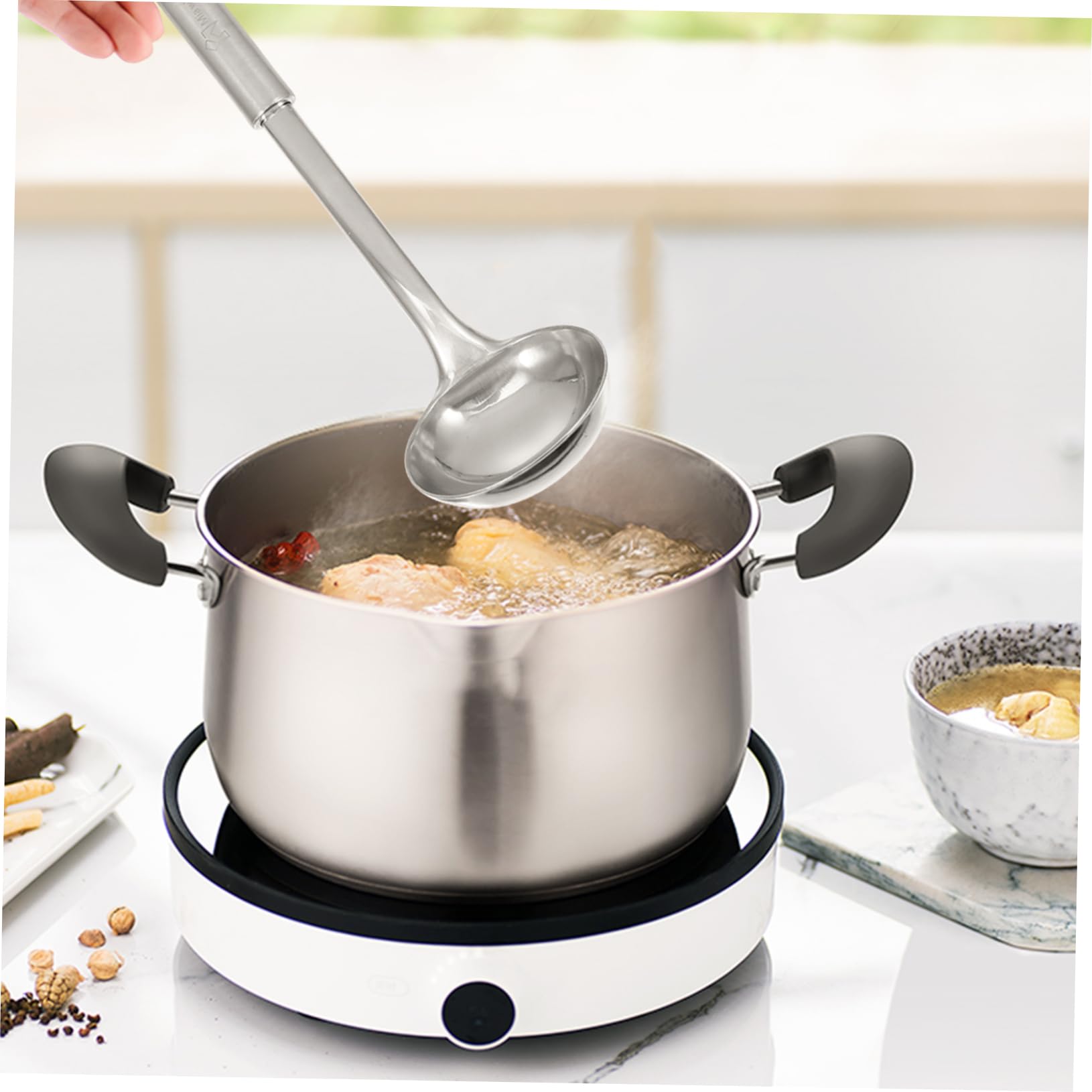 Amazon｜KICHOUSE ステンレススチール製キッチン調理器具セット 5点