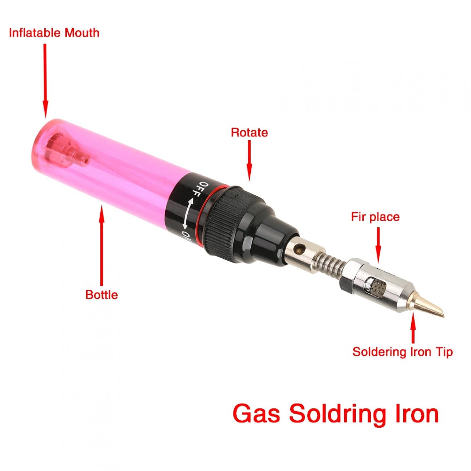 Mini Gas Blow Torch Gun | Cordless Soldering & Welding Pen