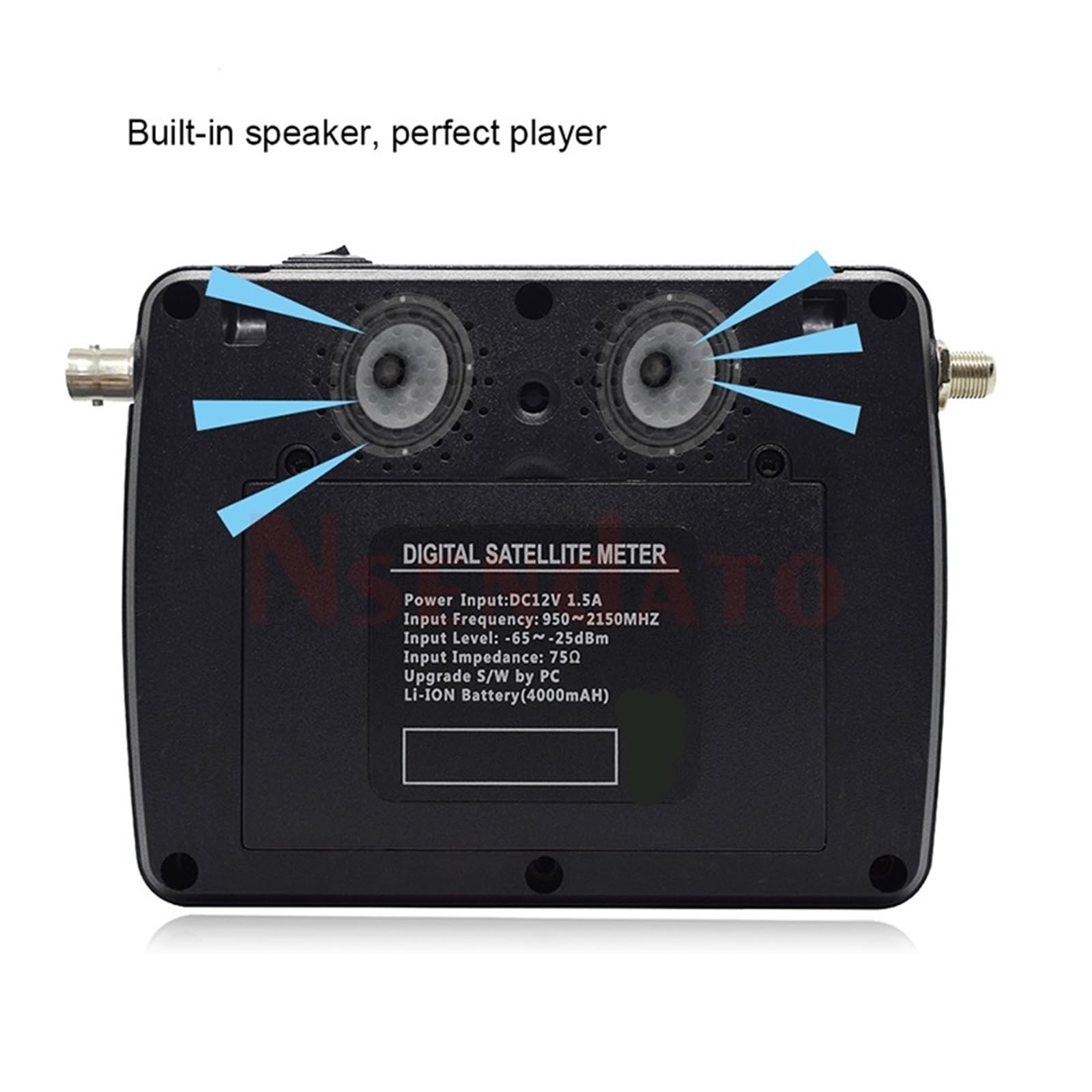 V10 Finder MAX+ 8MP - Localizador de satélite portátil HD DVB-S/S2/S2X/AHD H.265, medidor señal Digital Larga Espera