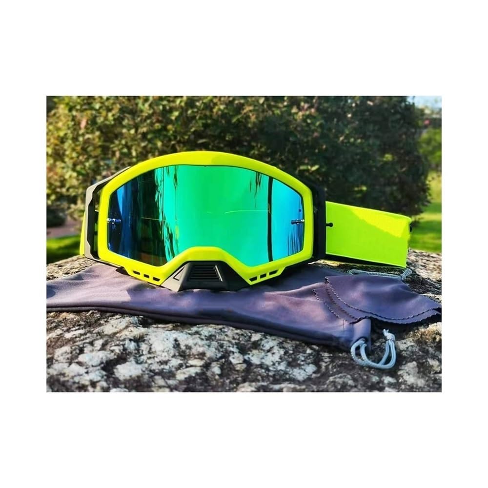 Okulary motocyklowe Night Vision Kask Gogle Kierowcy Gogle do jazdy Gogle 2020 Motocross Ochrona bezpieczeństwa MX Motocykl Okulary Przeciwsłoneczne (13)