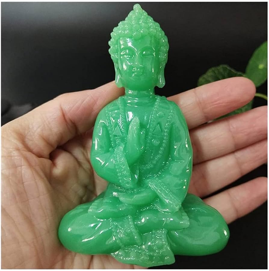 Amazon.co.jp: 仏像、光る瞑想の仏像、光る人工翡翠の装飾品、仏像、家 Amazon.co.jp: 仏像、光る瞑想の仏像、光る人工翡翠の装飾品、仏像、家