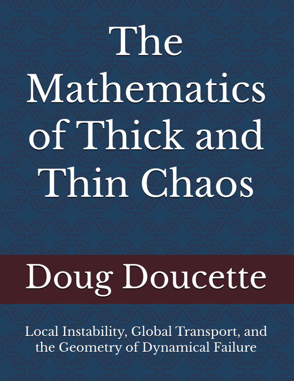 The Mathematics of Thick and Thin Chaos: Local Instability, Global Transport, and the Geometry of Dynamical Failure