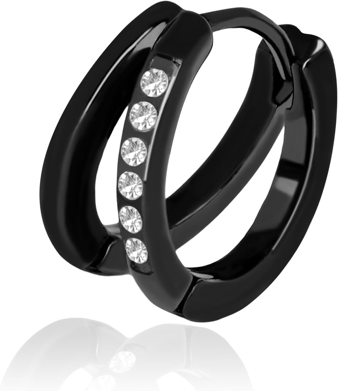 【雑誌Begin掲載】 ピアス メンズ フープピアス つけっぱなし 金属アレルギー対応 サージカルステンレス リング 片耳 シルバー シンプル プレゼント