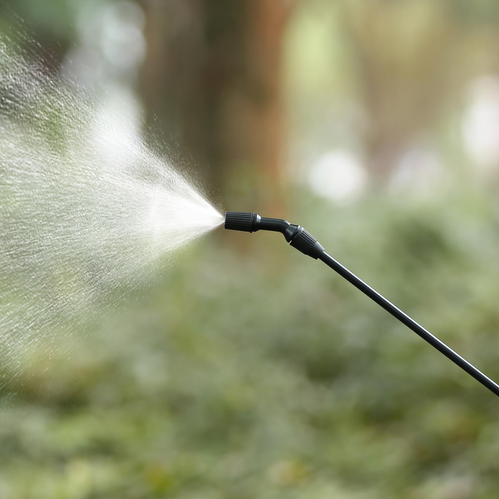 Goutime® Goutime 5L Drucksprüher, säurebeständiges Drucksprühgerät mit Überdruckventil, verstellbare Düsen & 1,3m Schlauch, Unkrautspritze Schaumsprüher für Garten, Unkrautvernichtung & Pflanzenpflege