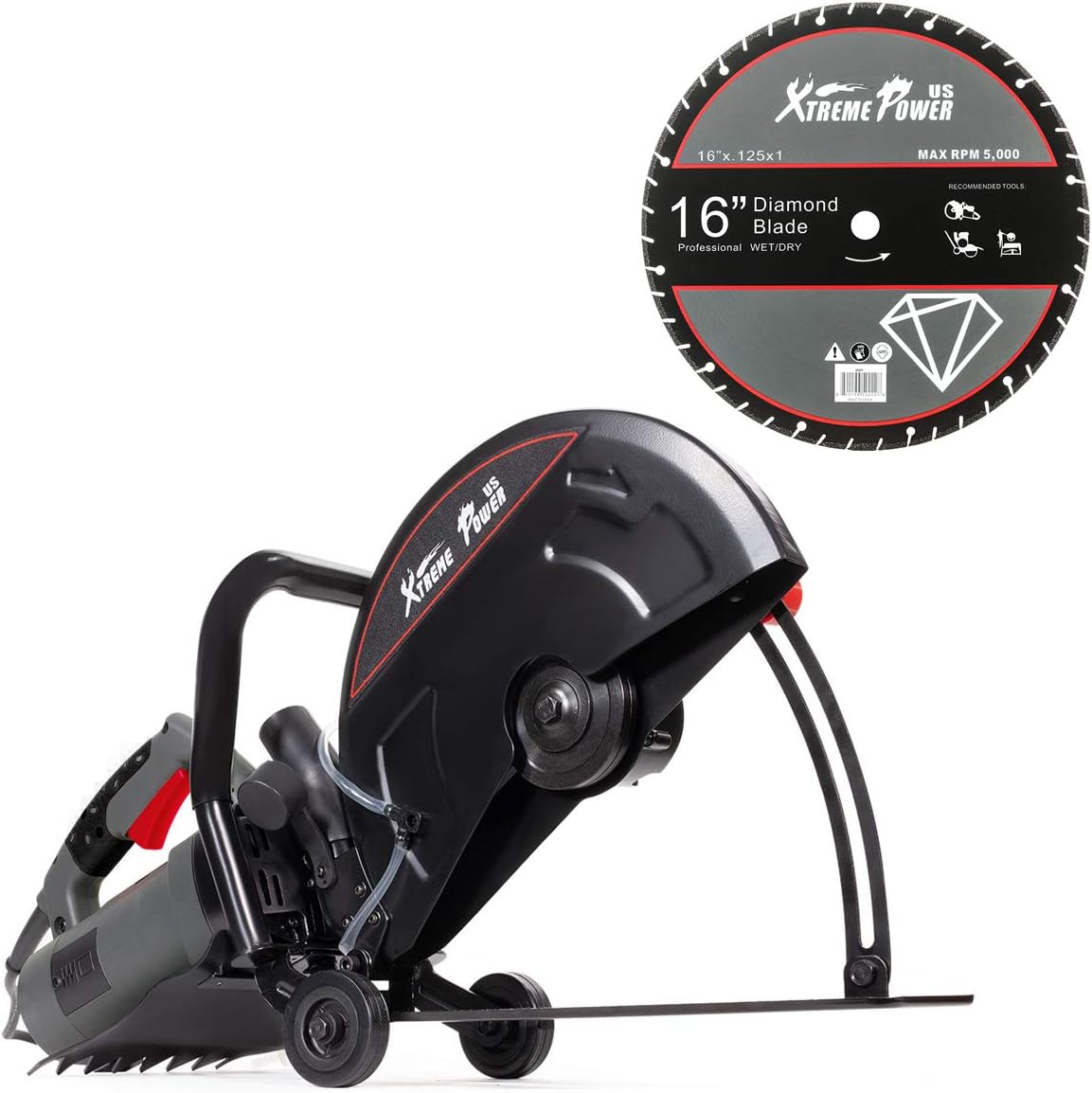 Bеѕt Cуbеr Mоndау 🔥 XtremepowerUS 3200W 16 in Electric Cutter Circular Saw Wet/Dry Concrete Saw Cutter Guide Roller Bеѕt Cуbеr Dеаlѕ 🔥 XtremepowerUS 3200W 16 in Electric Cutter Circular Saw Wet/Dry Concrete Saw Cutter Guide Roller