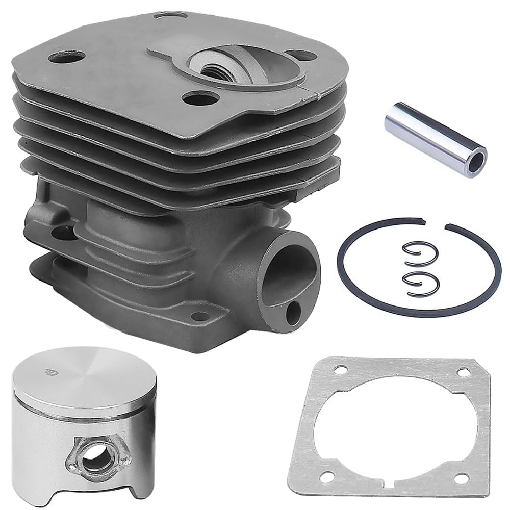 Swxygmd One Color 503869901 44Mm Cylinder Piston Kit For Husqvarna 346 346Xp 350 351 353 351Epa For Jonsered 2141 2145 2149 2150 Cs2141 Cs2145 Cs2150 Replace