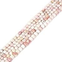 Vista 55 de Justinstones Cuentas sueltas de ágata verde natural de 4 mm, cúbicas, con facetas, para fabricación de joyas de bricolaje, 40,6 cm