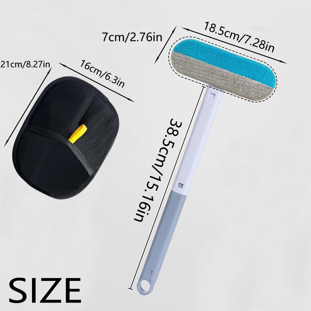 Générique Doggocomfy Éliminateur De Poils d'animaux 3 en 1, 3 in 1 Pet Hair Remover Brosse, Durable, Réutilisable Et Lavable pour Chats Et Chiens, Meubles, Vêtements, Tapis, Voitures, Extérieur (1pc)