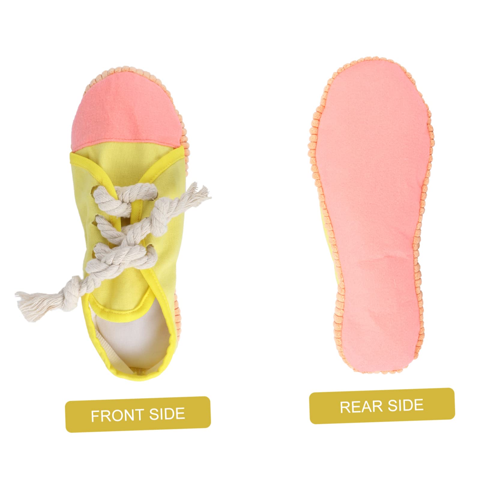 Housoutil 3piezas Juguete Interactivo para Perros Juguete De Masticación De Zapato para Entrenamiento De Muelas para Cachorros para