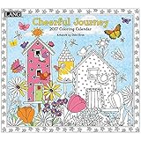 Lang Cheerful Journey 2017 Coloring Wall Calendar by Debi Hron, 12 Months (17991019103)