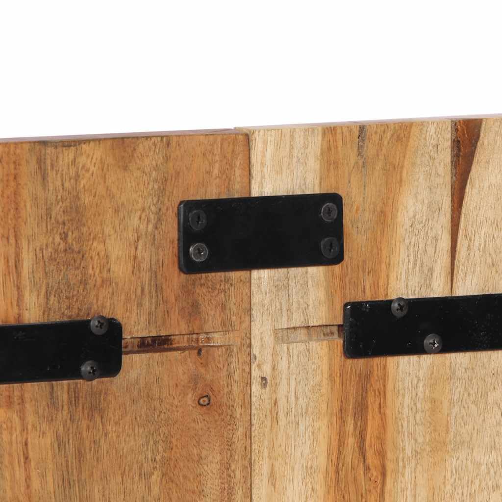 vidaXL Cabecero de Madera Maciza de Pino 120 cm Acacia