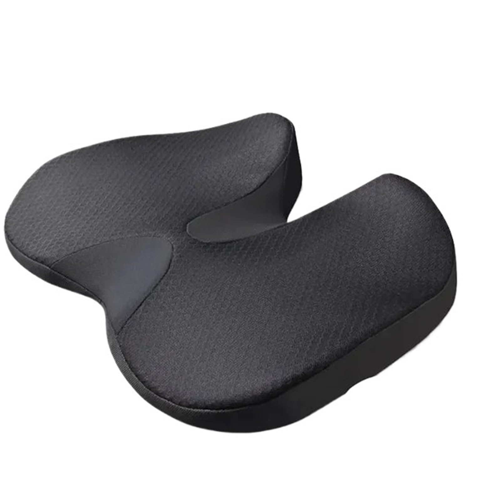 Cuscini per Auto Cuscino Cuscino Ortopedico in Memory Foam Antiscivolo for seggiolino Auto Sedia Comfort Automotive E Ufficio(A)