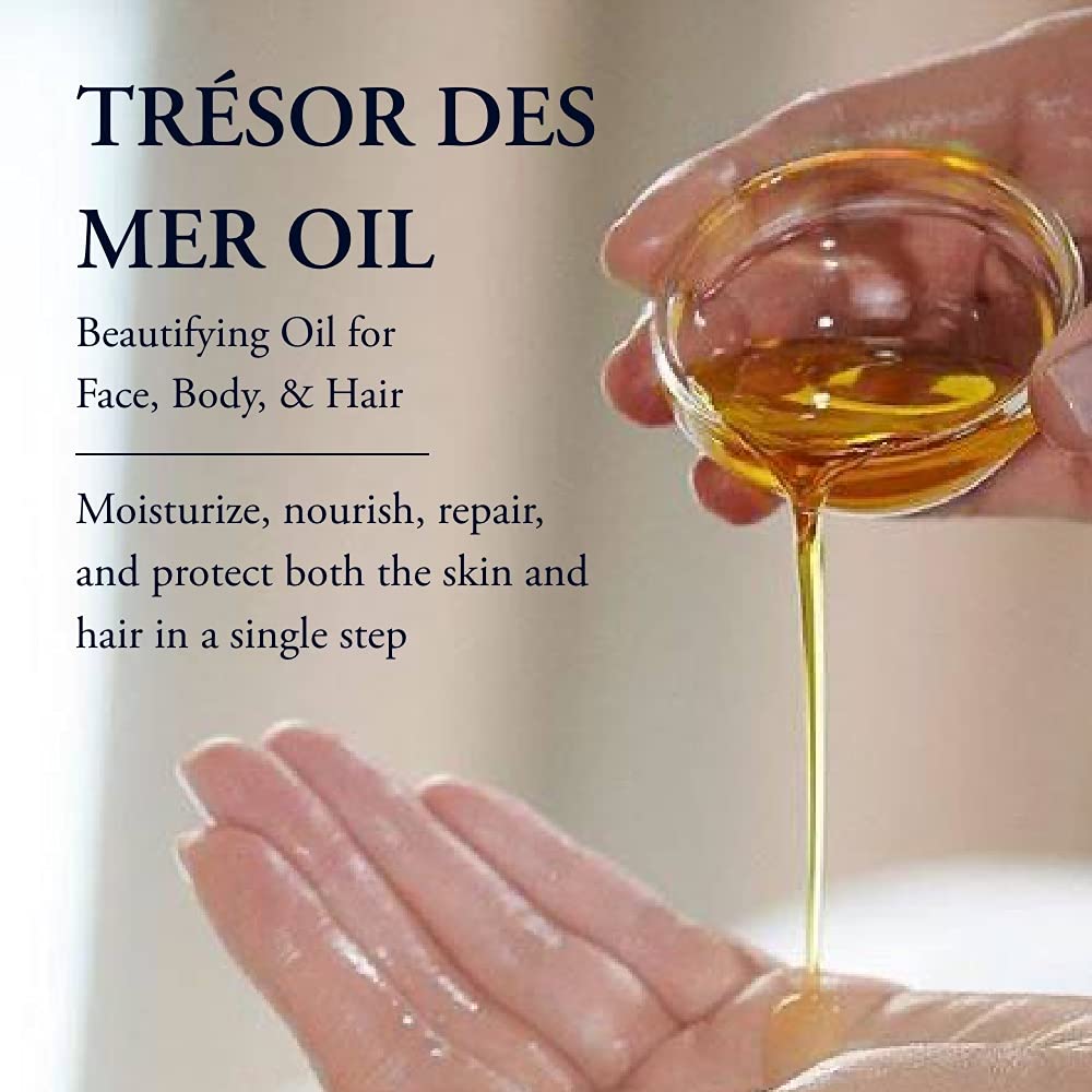 Phytomer Trésor Des Mers Hydrating Oil for Face, Body, and Hair | Moisturize, Nourish, Protect Skin & Hair | Hydrating Dry Oil Mist | Illuminating Beauty Elixir for Glowing Skin | 100 ml - Image 2