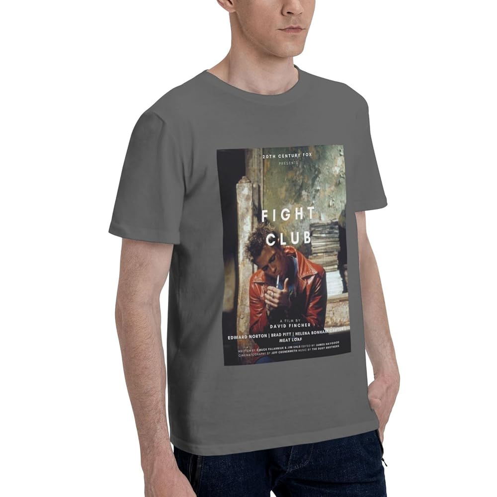 Amazon | [Auzxnewot] ファイト・クラブ映画 ポスター Tシャツ