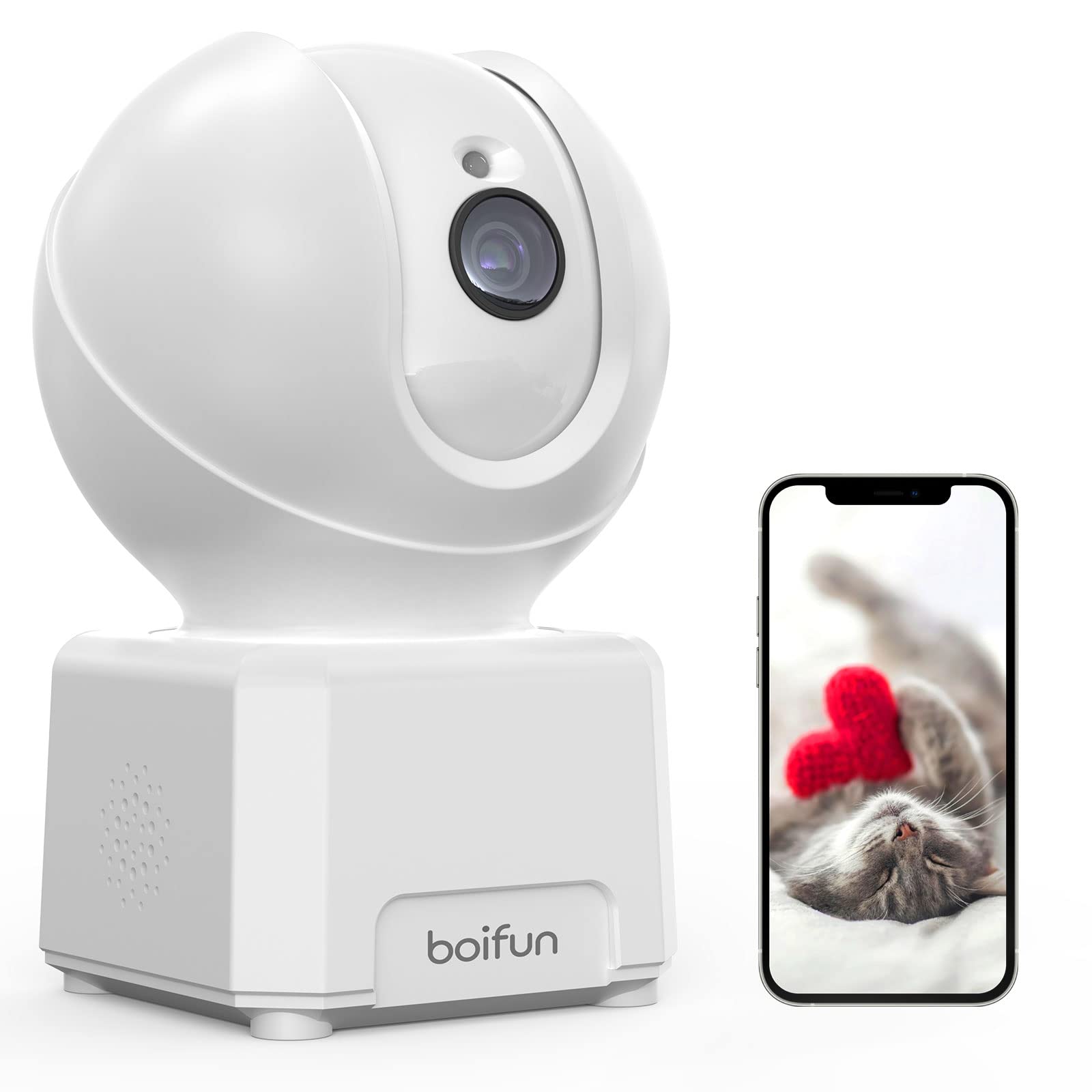 Amazon.co.jp: 【2024最新・警報音センサー】防犯カメラ ペットカメラ 