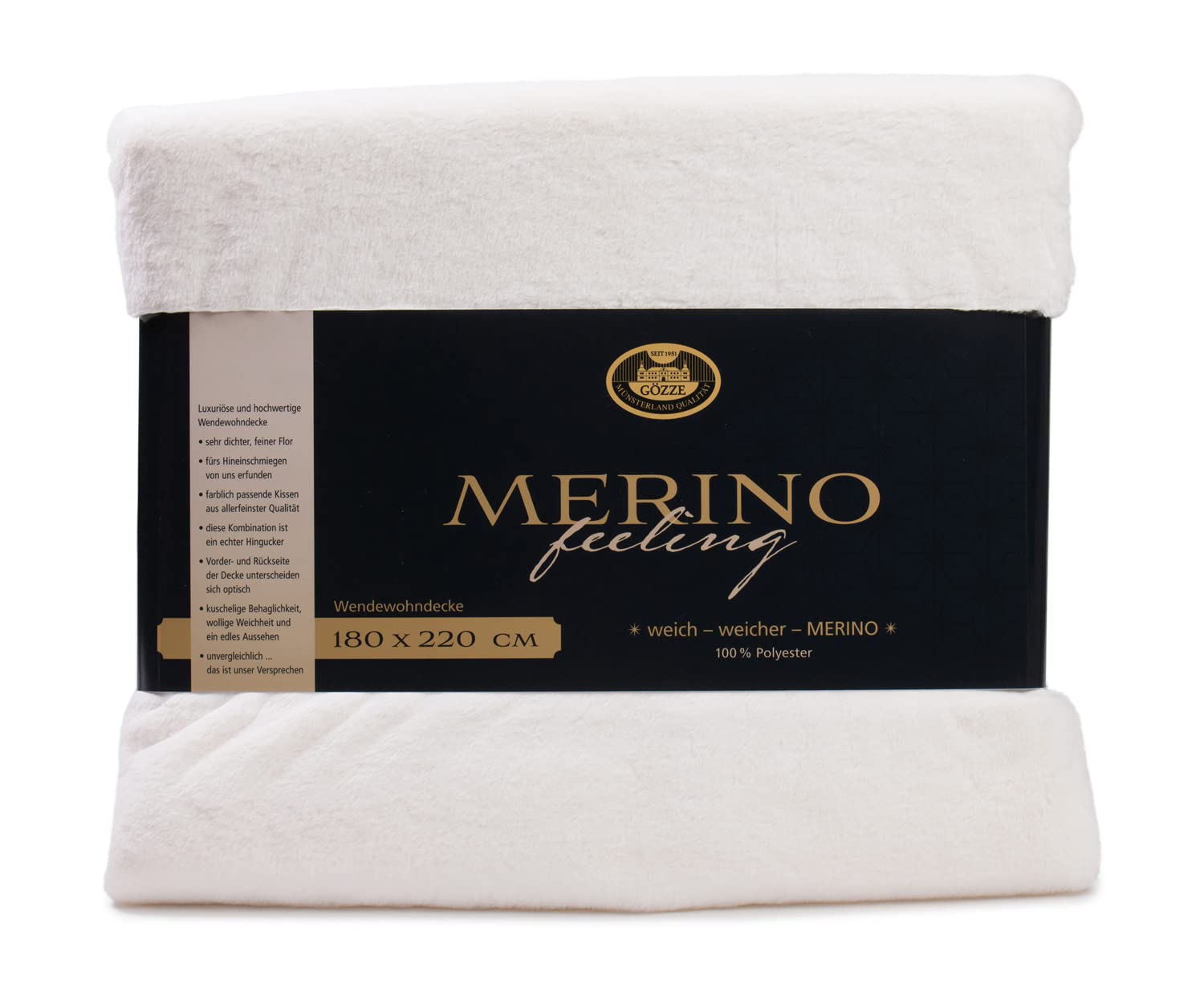 Couverture douillette anti-froid Gözze 600g/m² pour stopper les nuits fraîches
