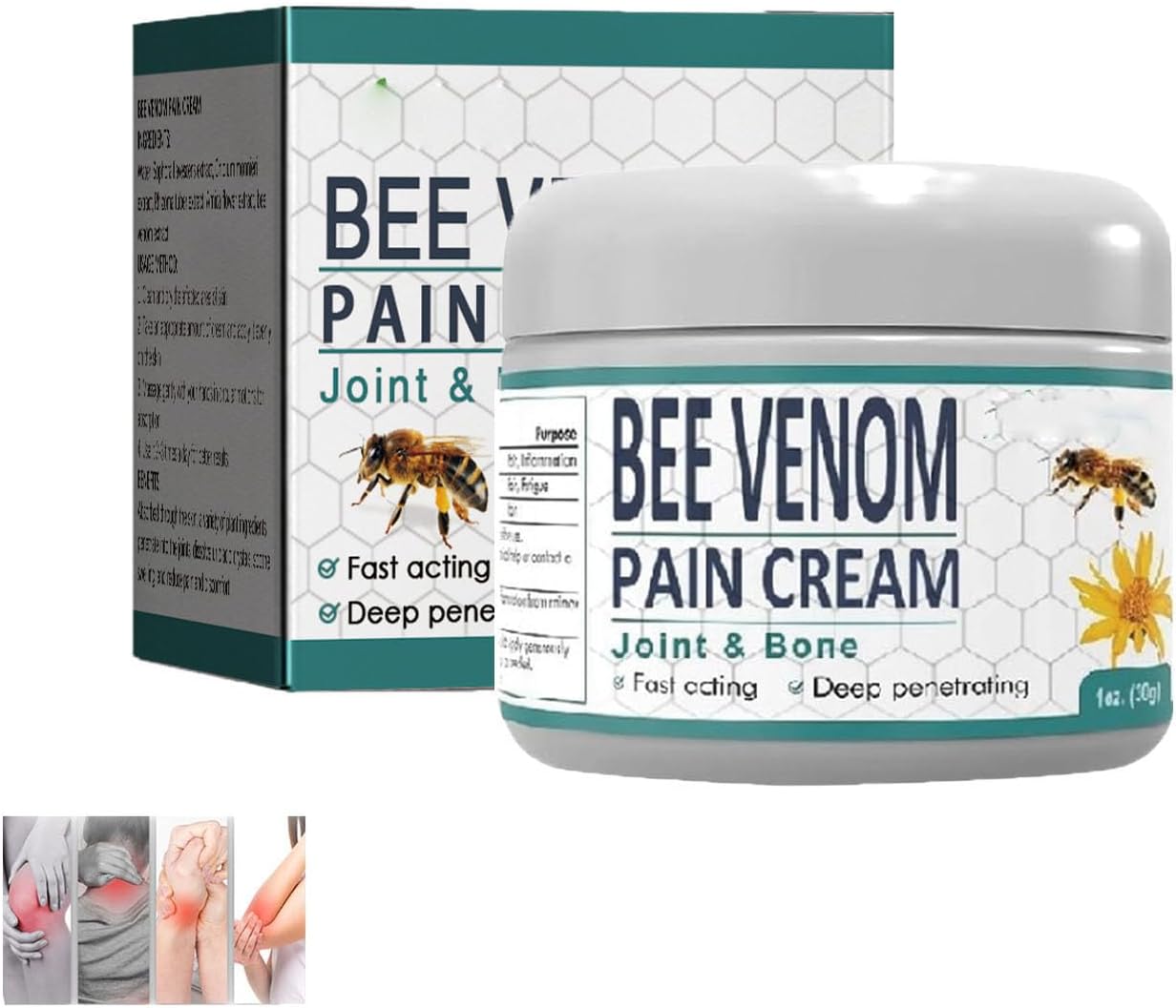 Lovilds Bee Venom Pain and Bone Healing Cream, Lovilds Bee Venom Pain