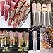 AMORIX 20 Pack Diamond Lip Gloss Tubes with Wand 5ml Empty Rhinestone Cute Lipgloss Bottles/Containers Crystal Lip Gloss Supplies Kit + 2pcs Syringes + Labels for DIY Lip Gloss Base