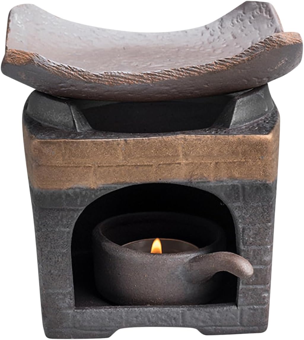 Ceramic Teapot Warmer with Heat Preservation Function Tea Stove for Home and Office Use Tea Lovers Keeps and Milk Warm