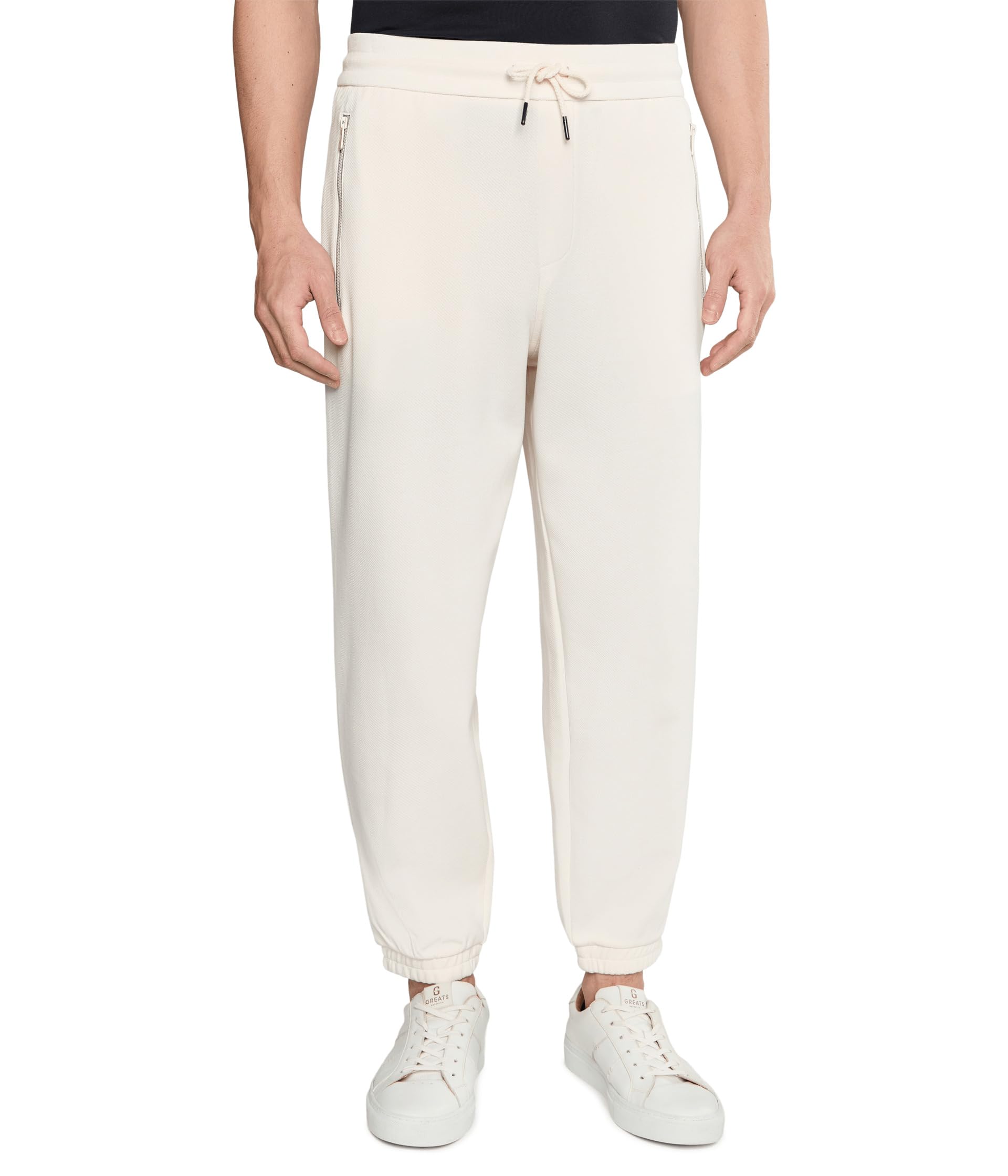 Armani Exchange Mens Cotton Mix Twill Trousers