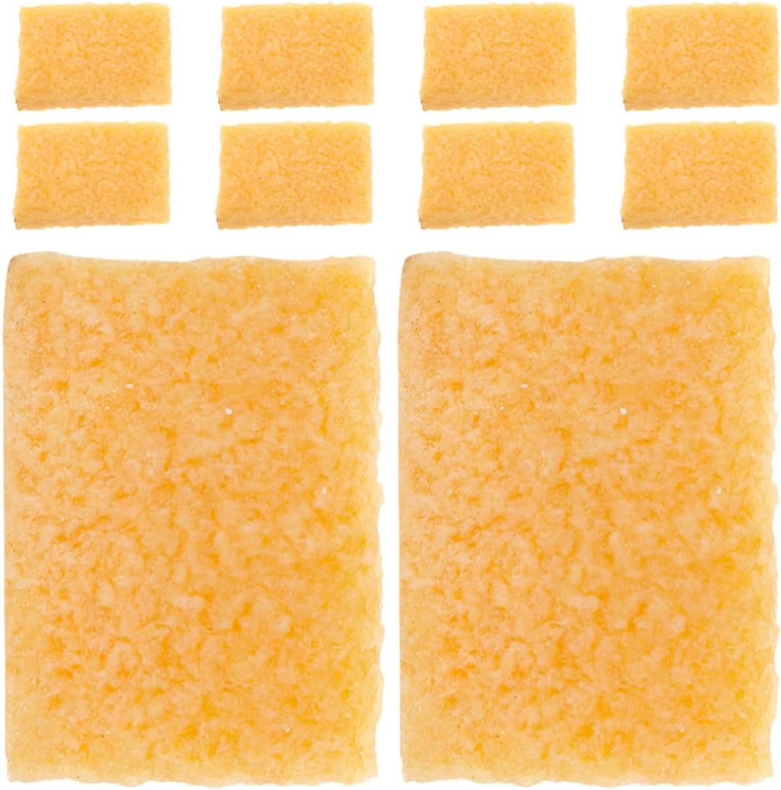 Garneck 10pcs Rubber Skateboard Grip Tape Cleaner Blocks for Efficient Anti-Skid Debris Removal, Portable Sandpaper Cleaner Tool for Outdoor Use
