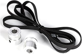 djkyu Z-Axis GT2 Timing Belt Pulley Kit 24 Teeth Synchronous Wheel and Belt Fit for TRONXY X5SA (Color : 1210mm Belt)