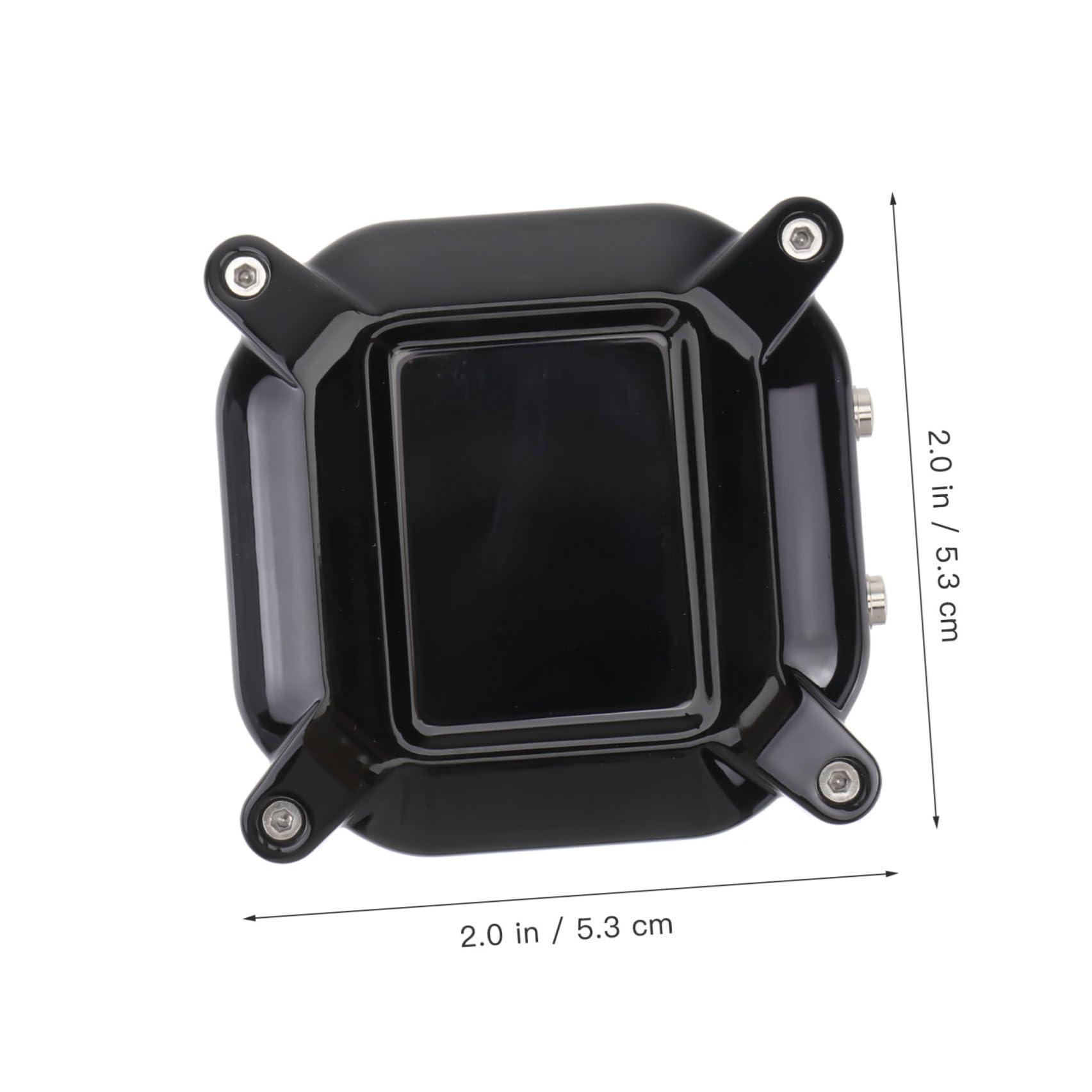 Zerodeko Monitor de Presión de Neumáticos para Coche Monitoreo en Real de Presión y Temperatura Material Plástico Negro Sensor Externo, Pantalla LCD Digital