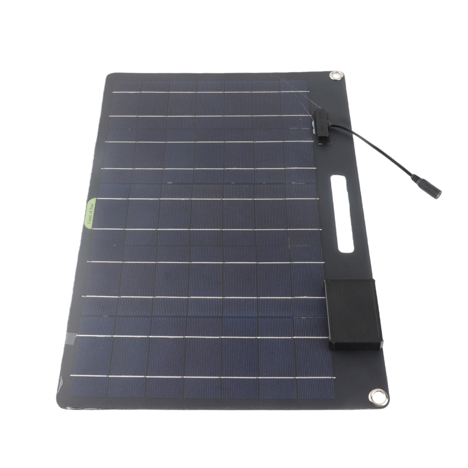 Jiawu Pannello Solare Portatile, Carica Rapida in Silicio Monocristallino Ad Alta Efficienza da 100 W, Caricatore da Pannello Solare 12V 24V con Doppie Uscite USB per Telefono Laptop Barca Campeggio