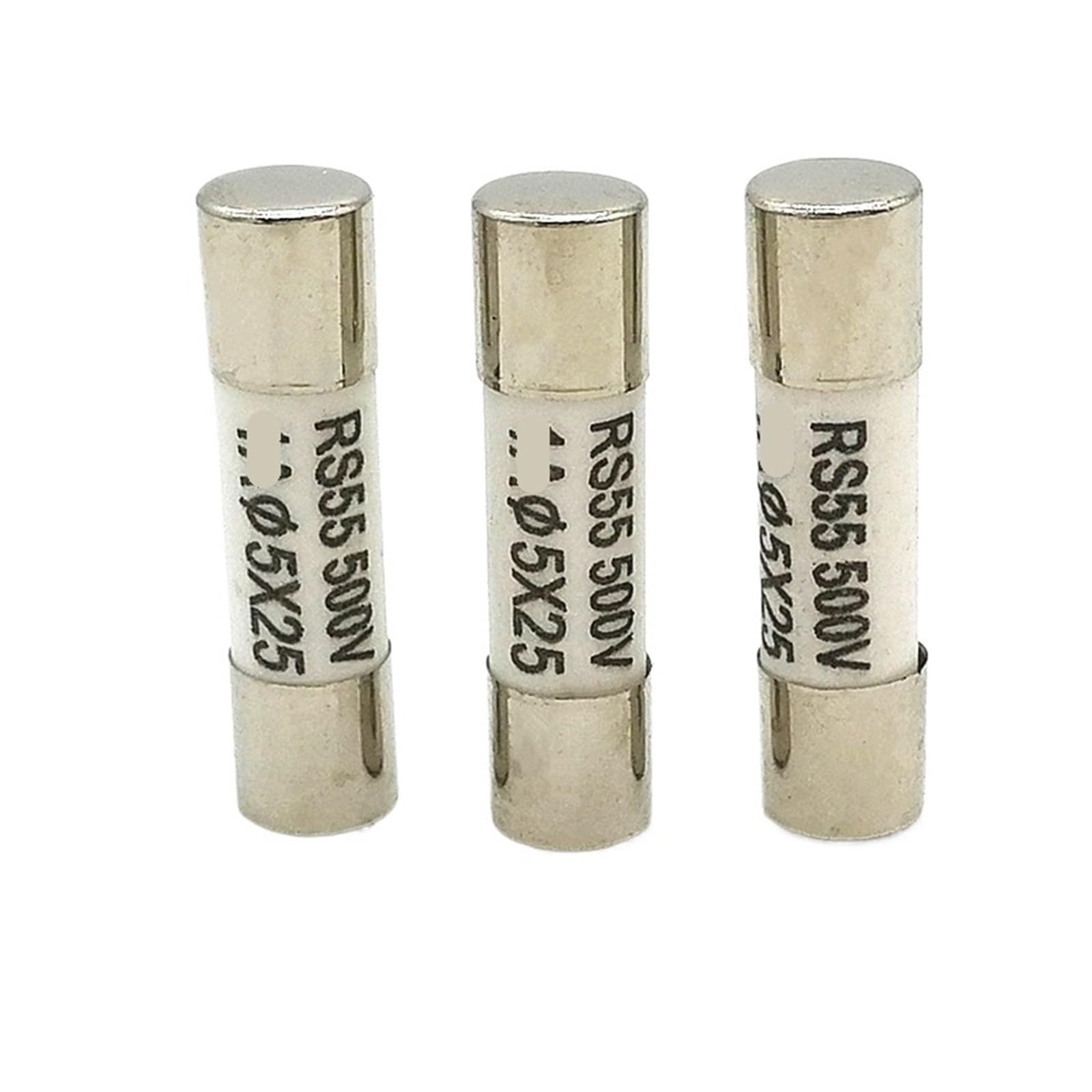 Fusible rapide céramique RS55 500V 25A protège vos circuits des courts-circuits