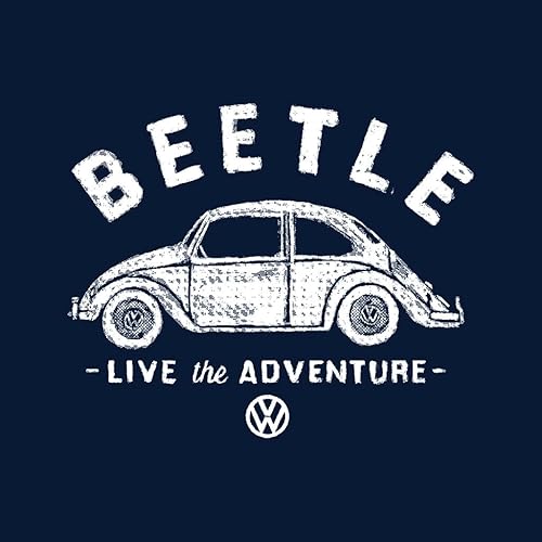 Miniatura 2 de Volkswagen Beetle Black Live The Adventure - Camiseta para hombre